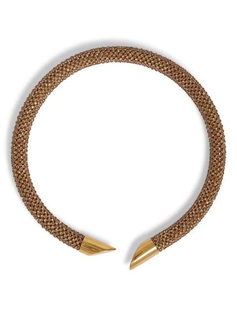 Rabanne Gold Pixel chainmail necklace - zdjęcie produktu nr 1