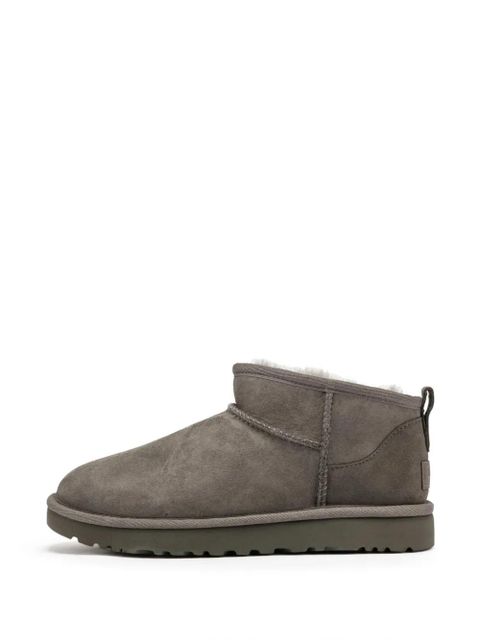 UGG Classic Ultra Mini suede ankle boots - Grey - zdjęcie produktu nr 1