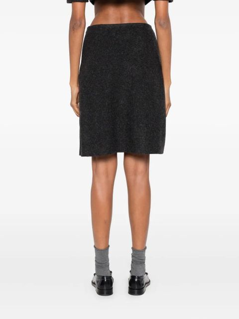 Miu Miu Aline A-line skirt - Grey