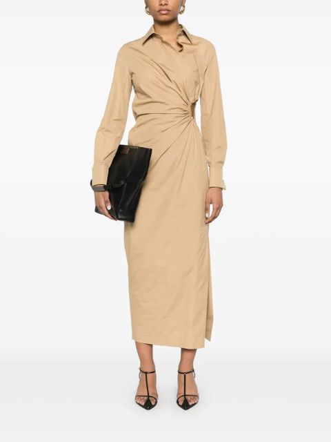 Max Mara Etere midi dress - Neutrals