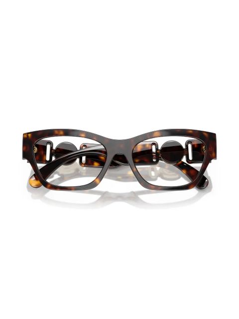 Versace Eyewear Medusa glasses - Brown