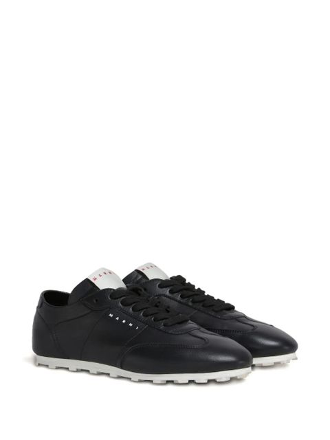 Marni lace-up athletic sneakers - Black