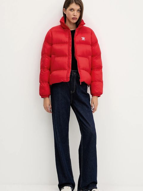 adidas Originals kurtka kolor czerwony zimowa JD0422