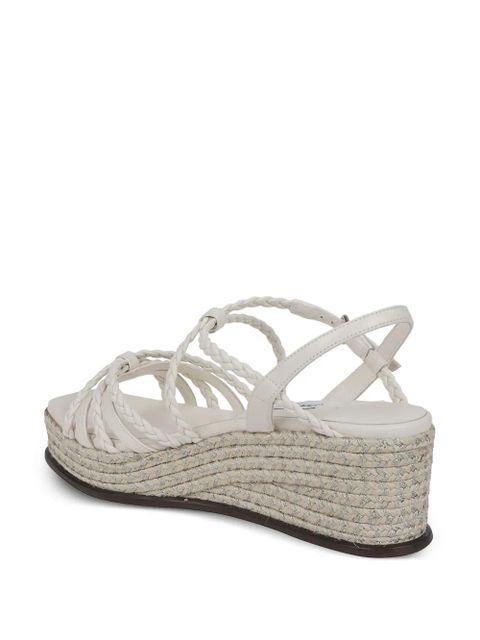 Jimmy Choo braided-heel sandals - White