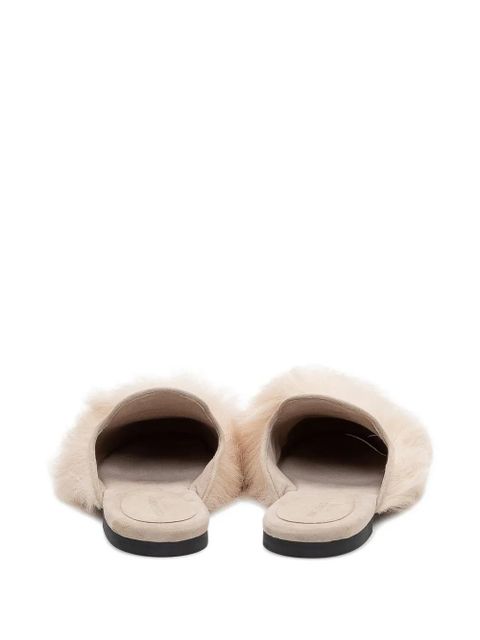 Dolce & Gabbana round-toe texture mules - Neutrals - zdjęcie produktu nr 2