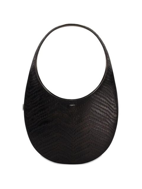 Coperni zip soft swipe medium shoulder bag - Black - zdjęcie produktu nr 1