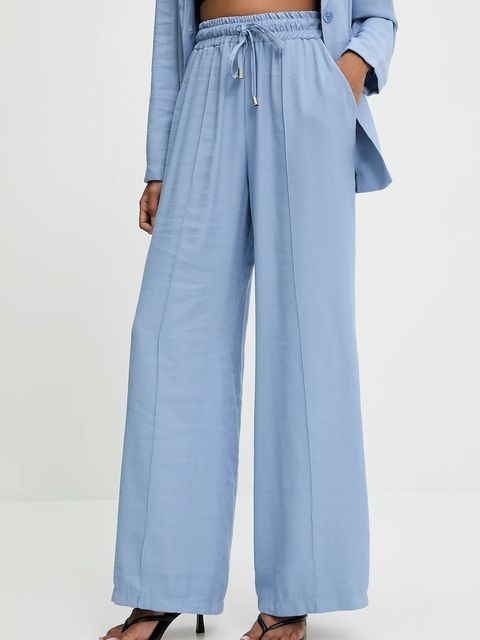 Answear.LAB marynarka i spodnie damski kolor niebieski