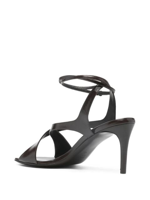 KHAITE Liria ankle strap sandals - Brown