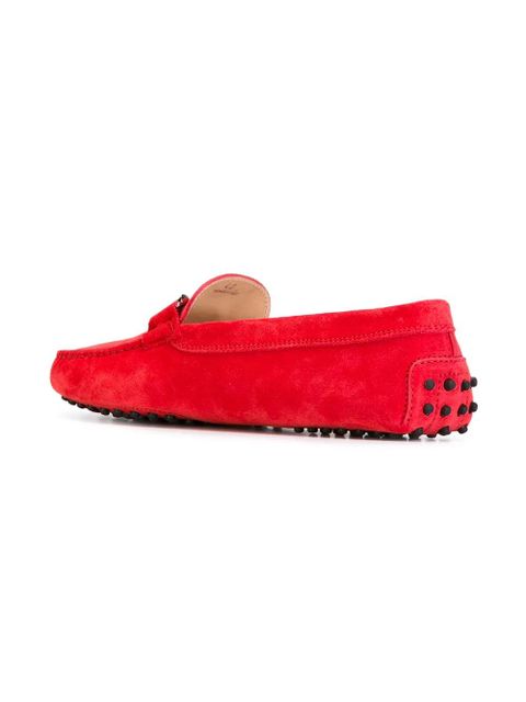 Tod's 'Gommino' driving shoes - Red