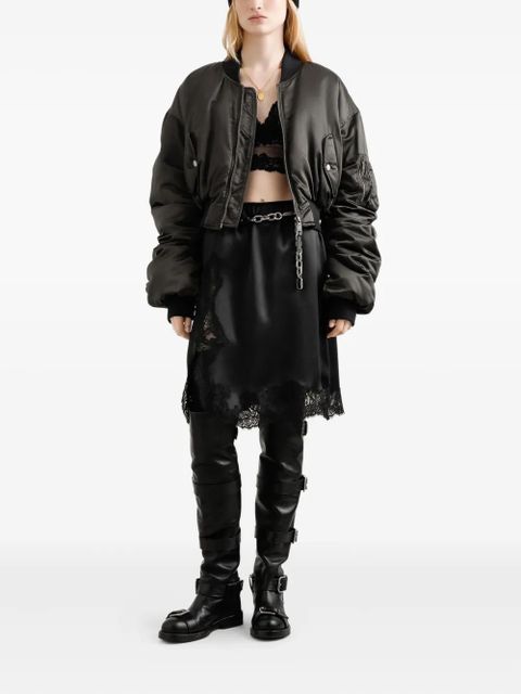 Dolce & Gabbana cropped bomber jacket - Grey - zdjęcie produktu nr 2