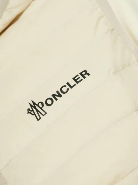 Moncler Grenoble logo-print puffer jacket - Neutrals