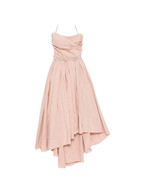 PINKO strapless ruched asymmetric midi dress - zdjęcie produktu nr 1