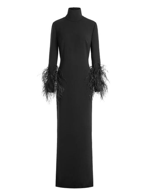 16Arlington Arios feather dress - Black - zdjęcie produktu nr 1