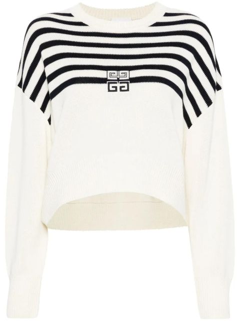 Givenchy 4G-embroidered jumper - White - zdjęcie produktu nr 1