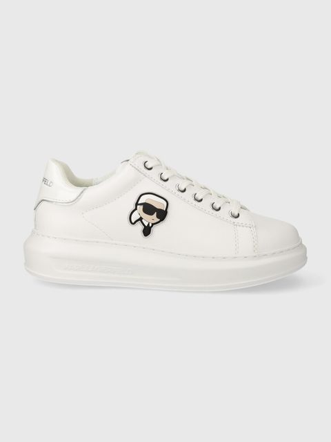 Karl Lagerfeld sneakersy skórzane KAPRI kolor biały KL62530N - zdjęcie produktu nr 1