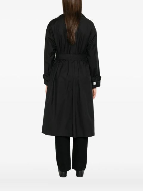 Max Mara double-breasted belted coat - Black