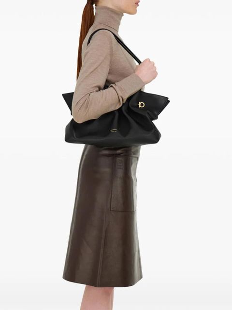 Ferragamo medium Soft shoulder bag - Black
