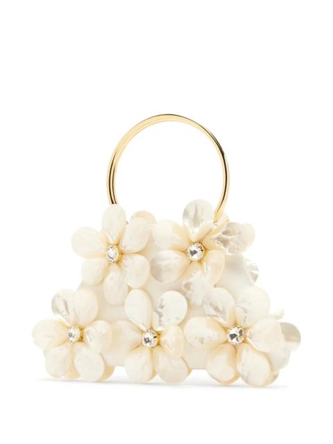 Vanina floral-appliqué tote bag - Neutrals - zdjęcie produktu nr 2