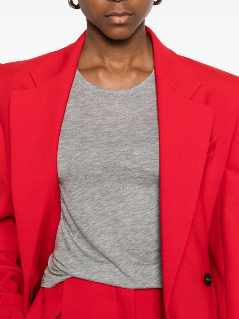 ANINE BING Sylvie short-sleeve crew neck T-shirt - Grey