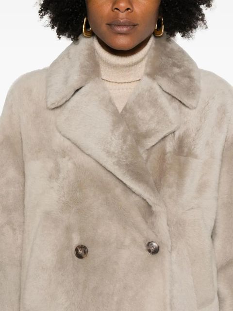 Yves Salomon fur jacket - Grey