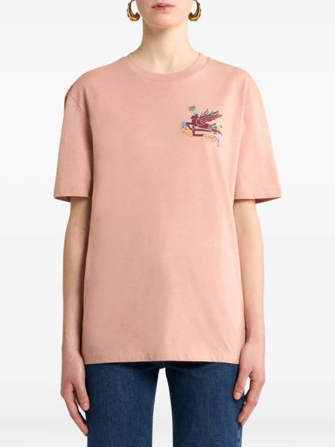 ETRO Pegaso-motif T-shirt - Pink - zdjęcie produktu nr 2
