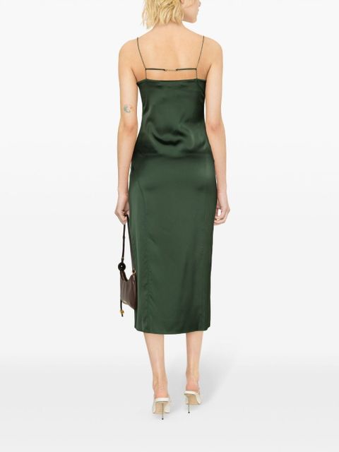 Jacquemus La Robe Notte slip dress - Green
