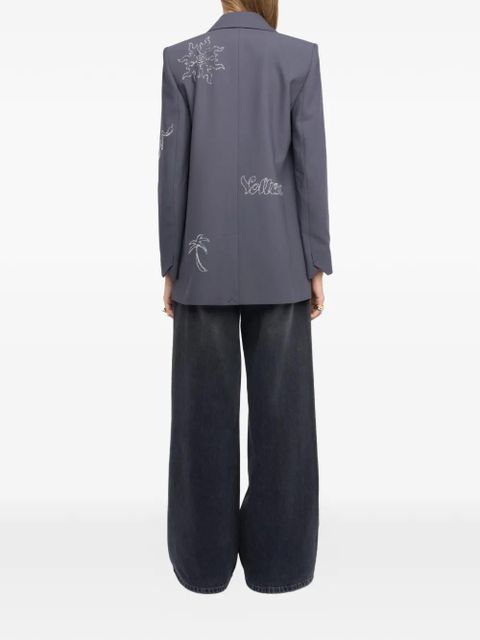 Zadig&Voltaire embellished blazer - Grey