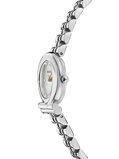 Ferragamo Twisted 23mm watch - Silver