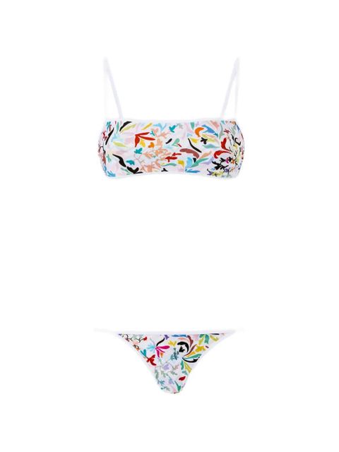 Missoni floral-print bikini - White - zdjęcie produktu nr 1