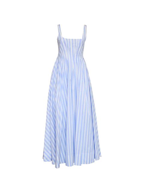 Sportmax Filmato striped maxi dress - Blue - zdjęcie produktu nr 1