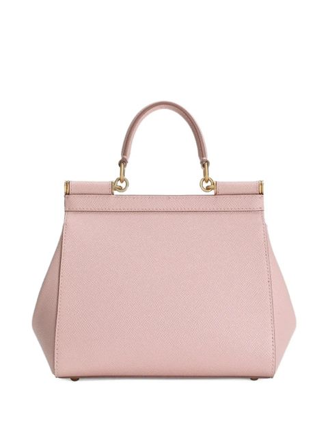 Dolce & Gabbana logo-plaque tote bag - Pink