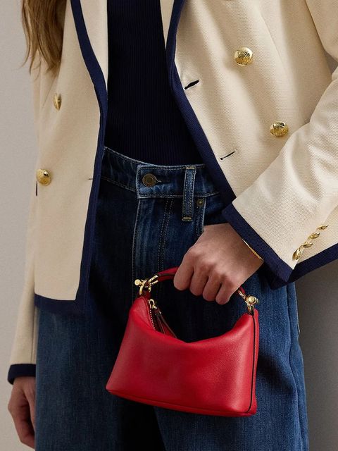 Lauren Ralph Lauren torebka skórzana