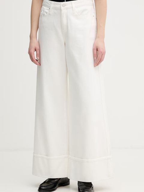 Karl Lagerfeld jeansy wide leg damskie - zdjęcie produktu nr 2