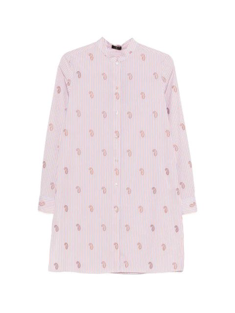 ETRO paisley striped shirt - White - zdjęcie produktu nr 1