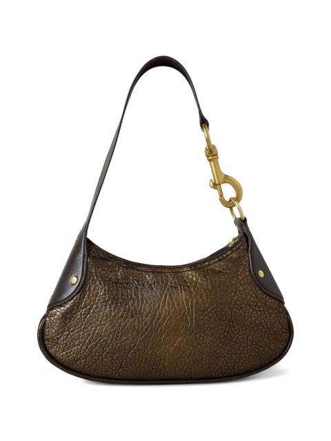 Mulberry small Hackney textured shoulder bag - Brown