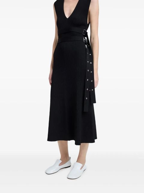 Proenza Schouler Madeline midi dress - Black