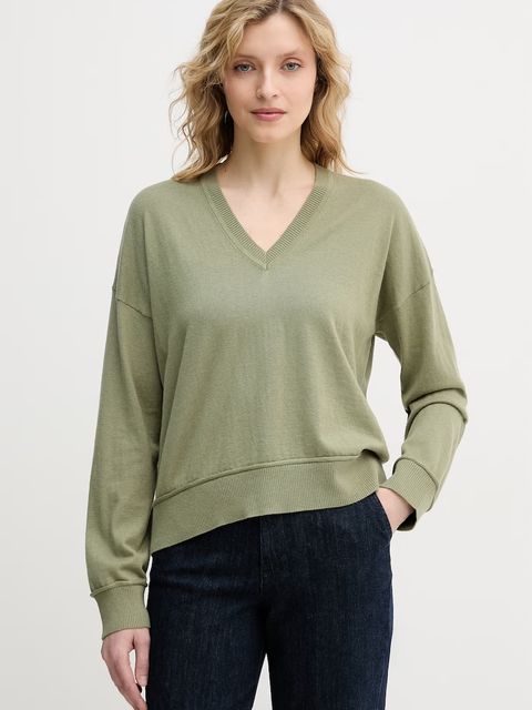 United Colors of Benetton sweter damski z dodatkiem wełny - zdjęcie produktu nr 2