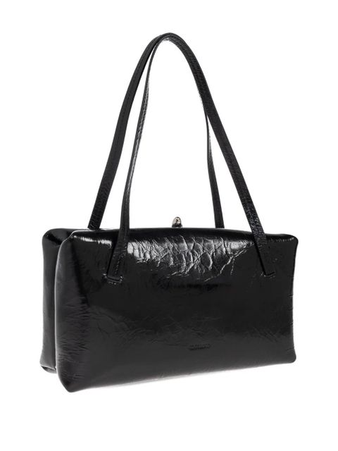 Jil Sander leather tote bag - Black