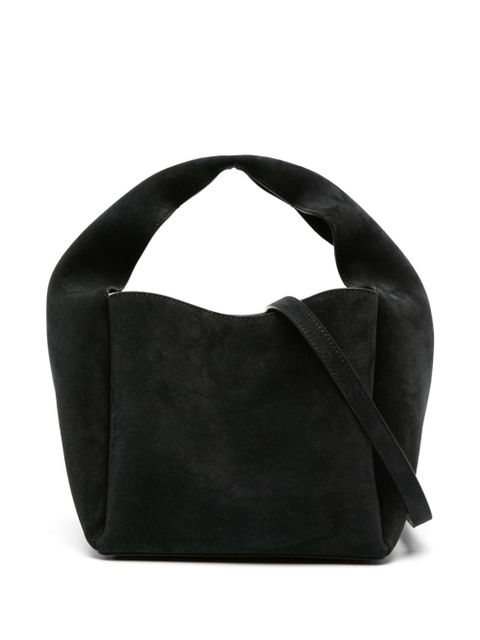 TOTEME suede bucket bag - Black - zdjęcie produktu nr 1
