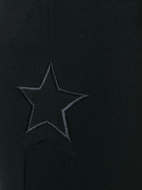 Givenchy embroidered star leggings - Black