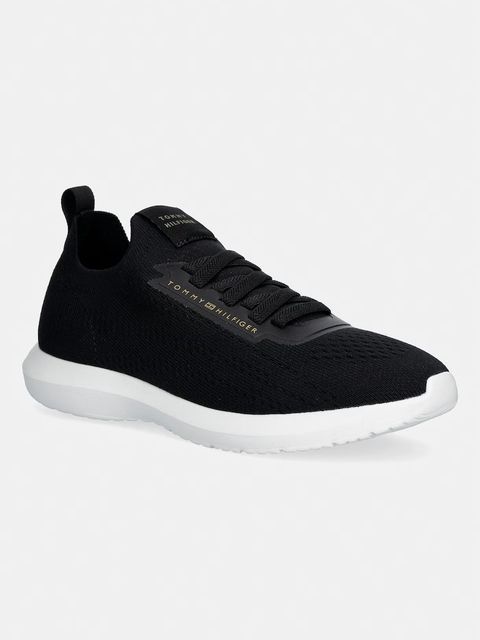 Tommy Hilfiger TH KNIT EXTRALIGHT RUNNER sneakersy damskie - zdjęcie produktu nr 1