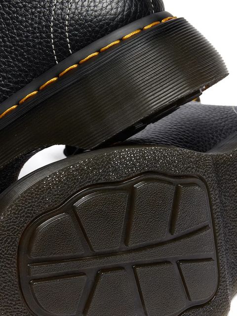 Dr. Martens botki skórzane Buzz 8i damskie kolor czarny na platformie DM42032001