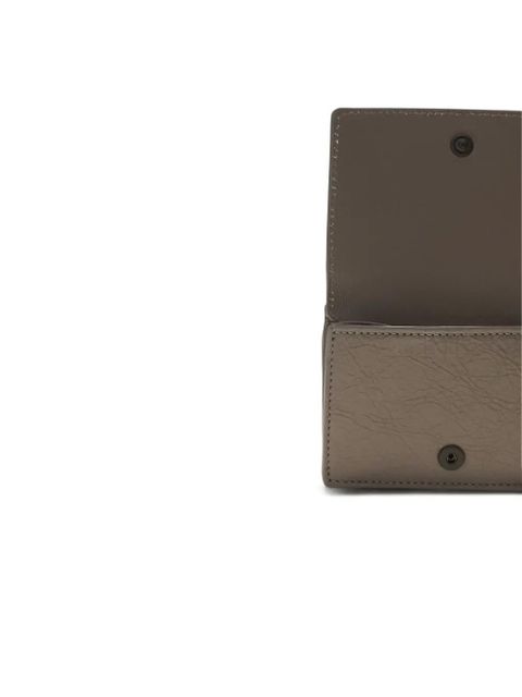 Balenciaga Le City leather wallet - Grey