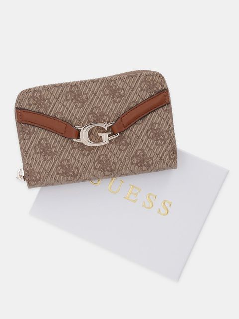 Guess portfel DEA damski kolor beżowy SWSG79 93140