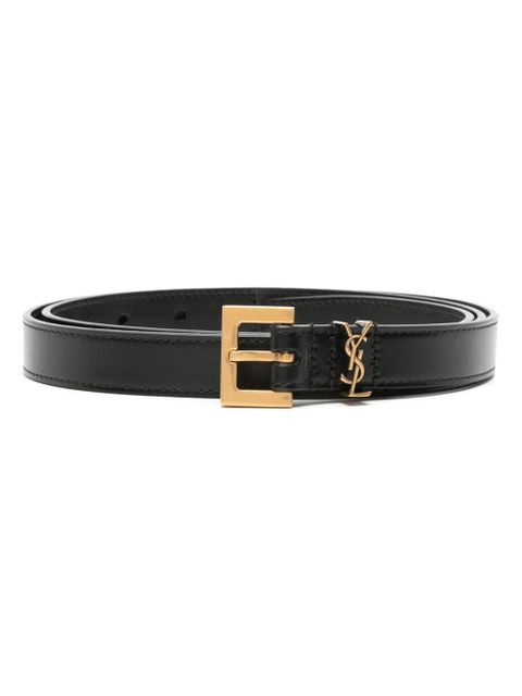 Saint Laurent Cassandre belt - Black - zdjęcie produktu nr 1