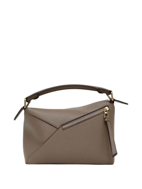 LOEWE Puzzle geometric leather tote bag - Neutrals - zdjęcie produktu nr 2