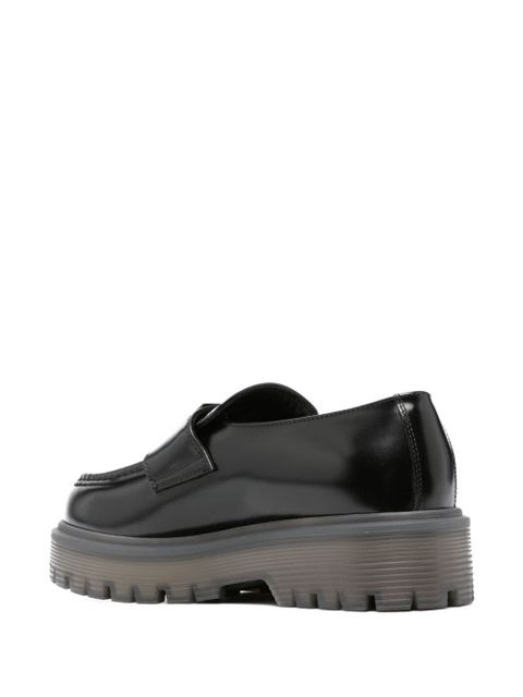 Valentino Garavani One Stud platform loafers - Black