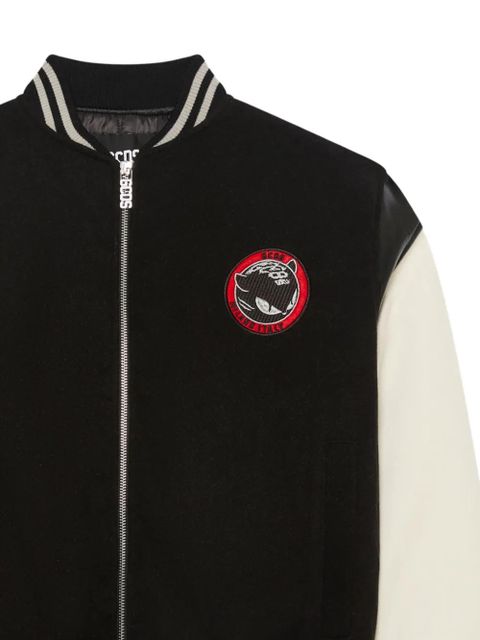 GCDS logo-patch bomber jacket - Black - zdjęcie produktu nr 2