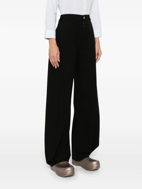 LOEWE logo-patch trousers - Black