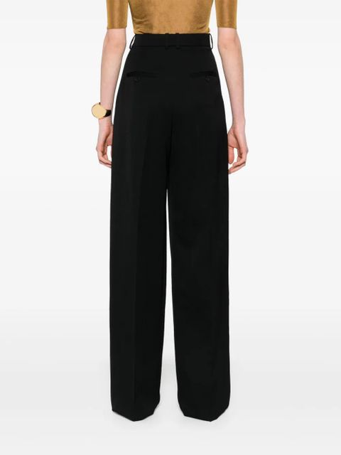 Saint Laurent pleated trousers - Black - zdjęcie produktu nr 2